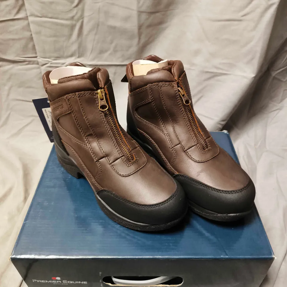 PREMIER EQUINE VINCI ZIP FRONT BOOTS - 5