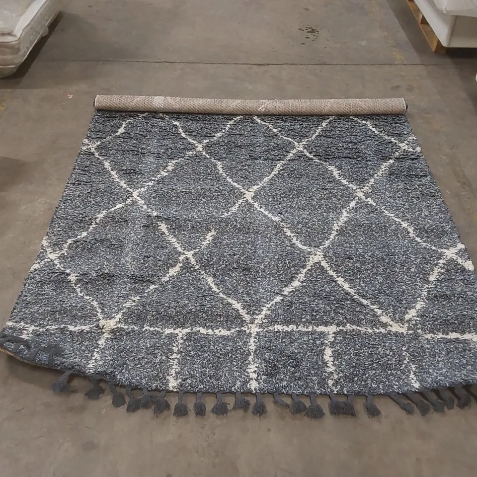 BRAND NEW PACO HOME NADOR AREA RUG - BLUE // SIZE: 200 X 290cm