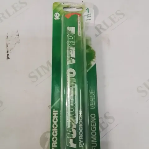 BOX CONTAINING 10 BRAND NEW GREEN FLARES (OVER 18 ONLY) (COLLECTION ONLY)