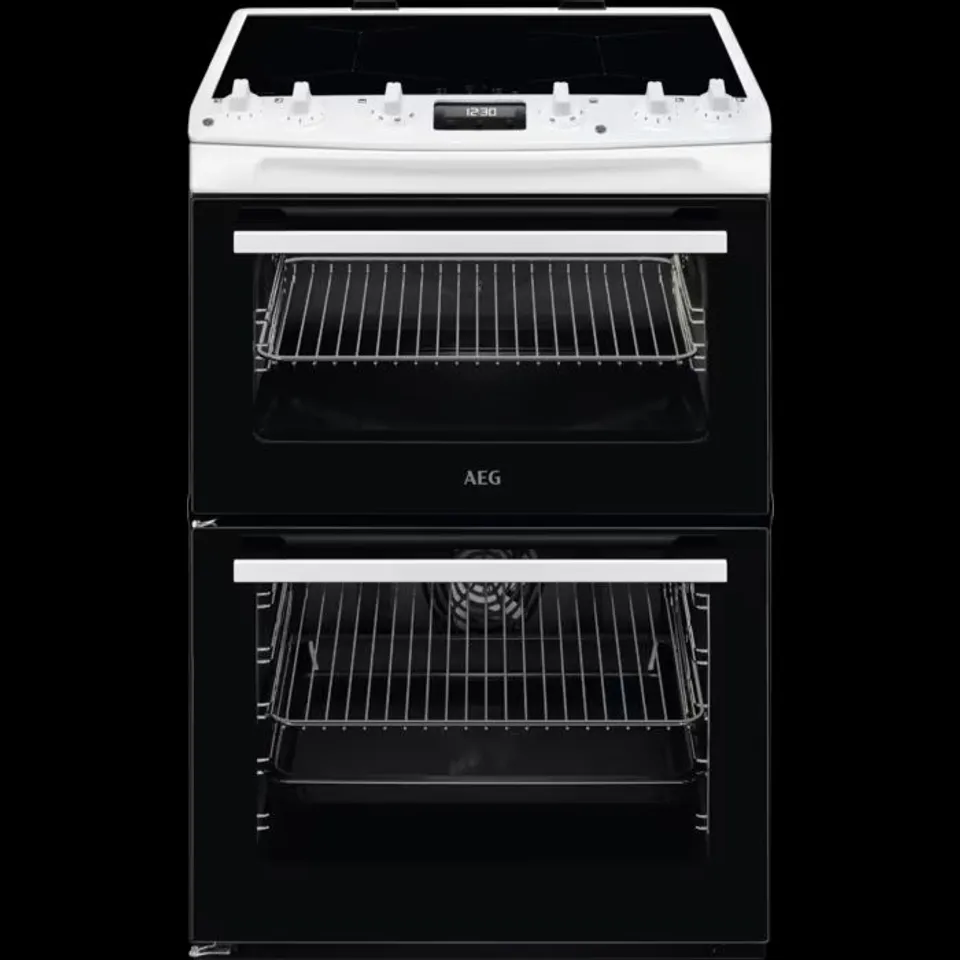 AEG 5000 SURROUNDCOOK COOKER WITH INDUCTION HOB - CIX6540ACW