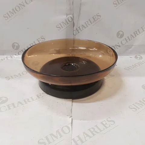 BOXED GLASS DECORATIVE BOWL