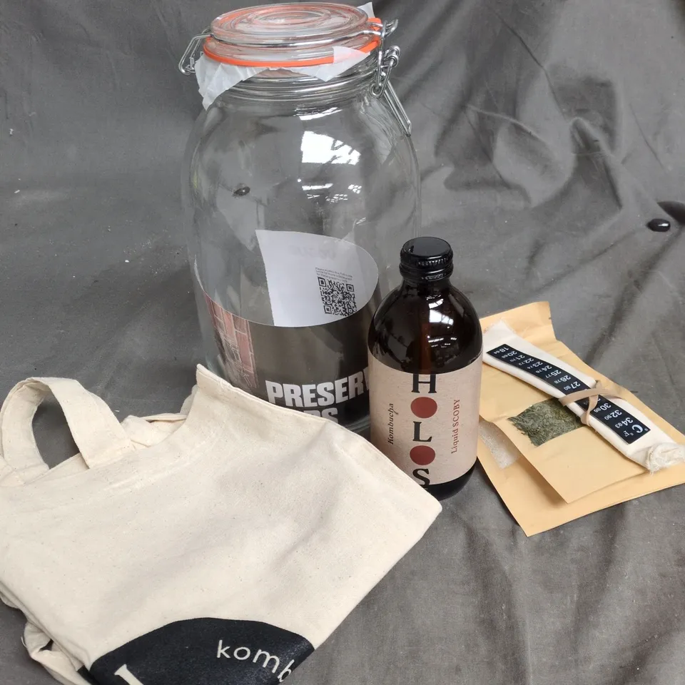 BOXED KOMBUCHA BREWING KIT 