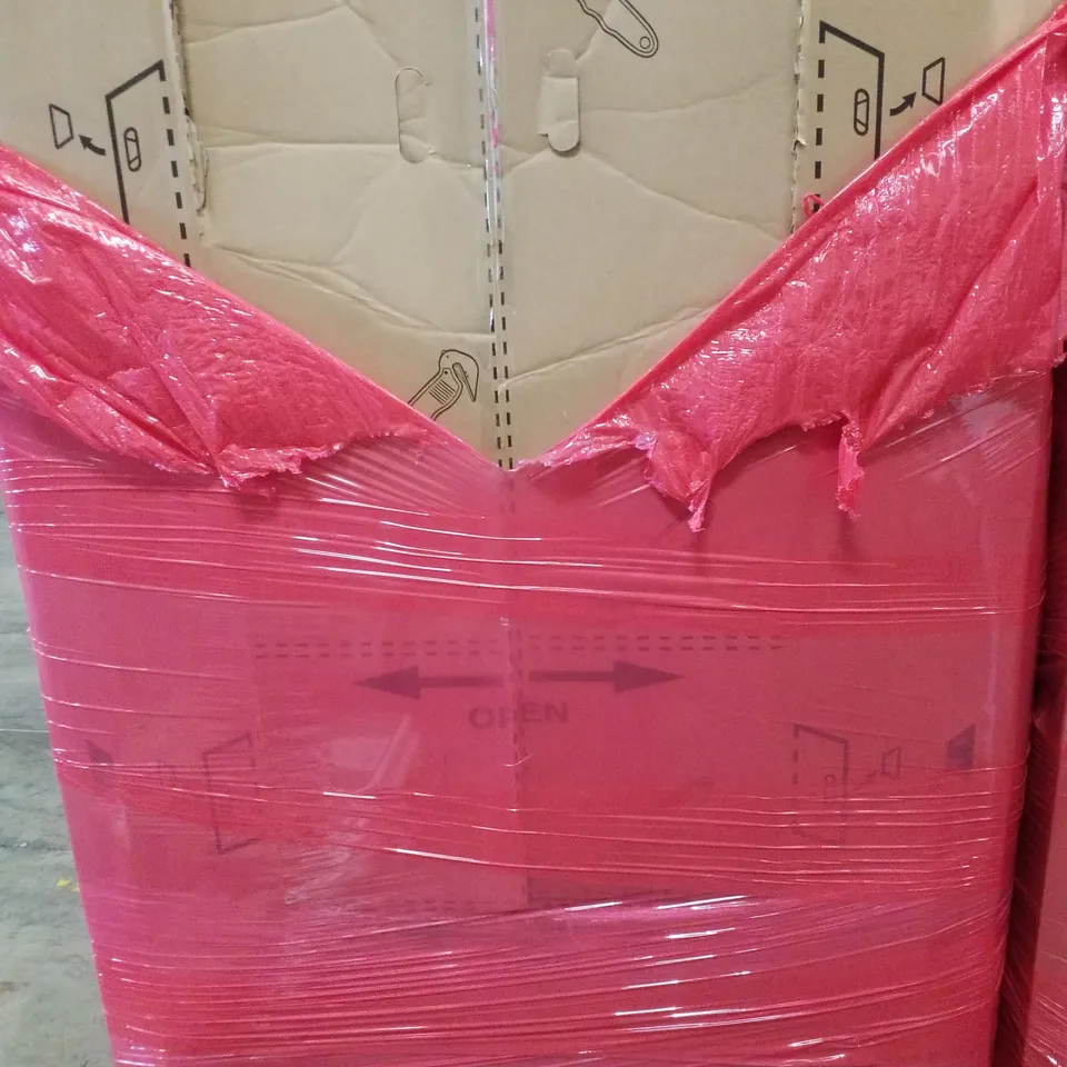 PALLET CONTAINING ASSORTED PRODUCTS INCLUDING DRYWALL SANDER, KITCHEN SINK TAP, 3-IN-1 FAMILY SCALE, UNDERSINK WATER FILTRATION, BATH STEP & AIR DUCT