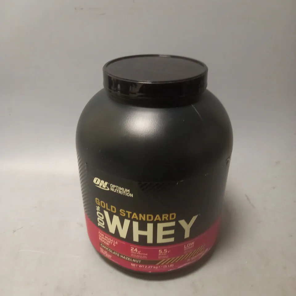 OPTIMUM NUTRITION GOLD STANDARD WHEY CHOCOLATE HAZELNUT 2.27KG 