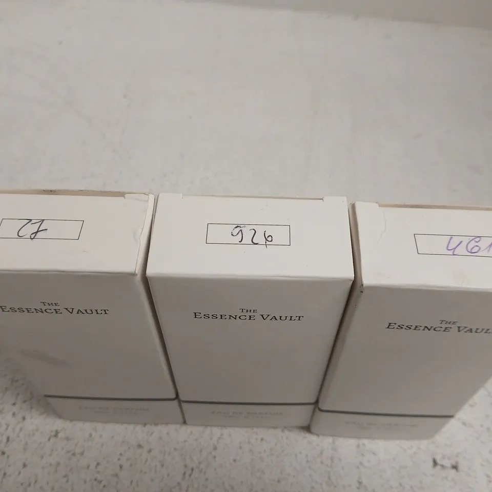 3 X 100ML OF ASSORTED THE ESSENCE VAULT FRAGRANCES