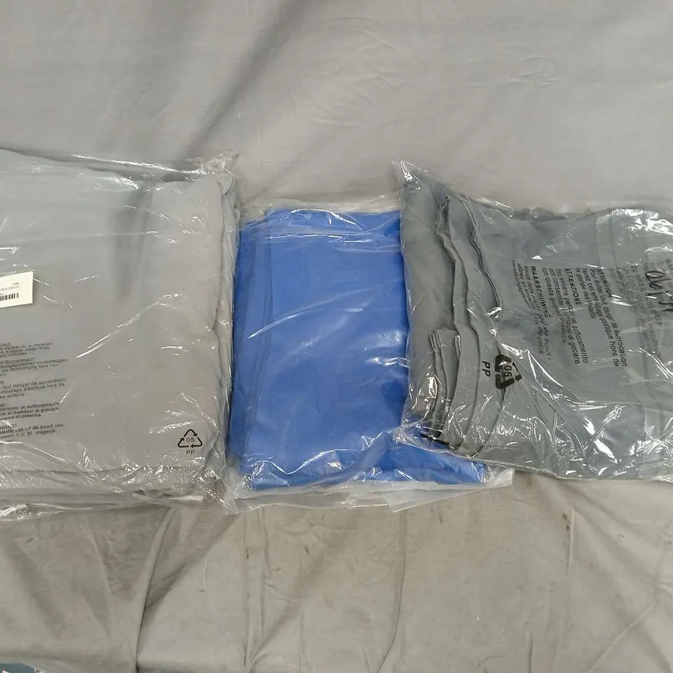 BOX OF APPROXIMATELY 6 ASSORTED CURTAINS IN VARIOUS COLOURS, STYLES AND SIZES