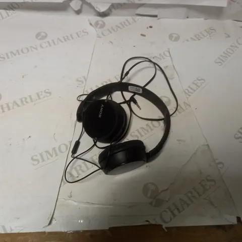 SONY ZX110/BLACK HEADPHONES WIRED