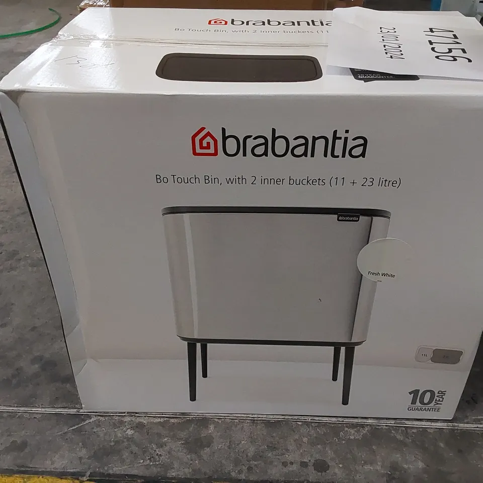 BOXED BRABANTIA BO TOUCH BIN