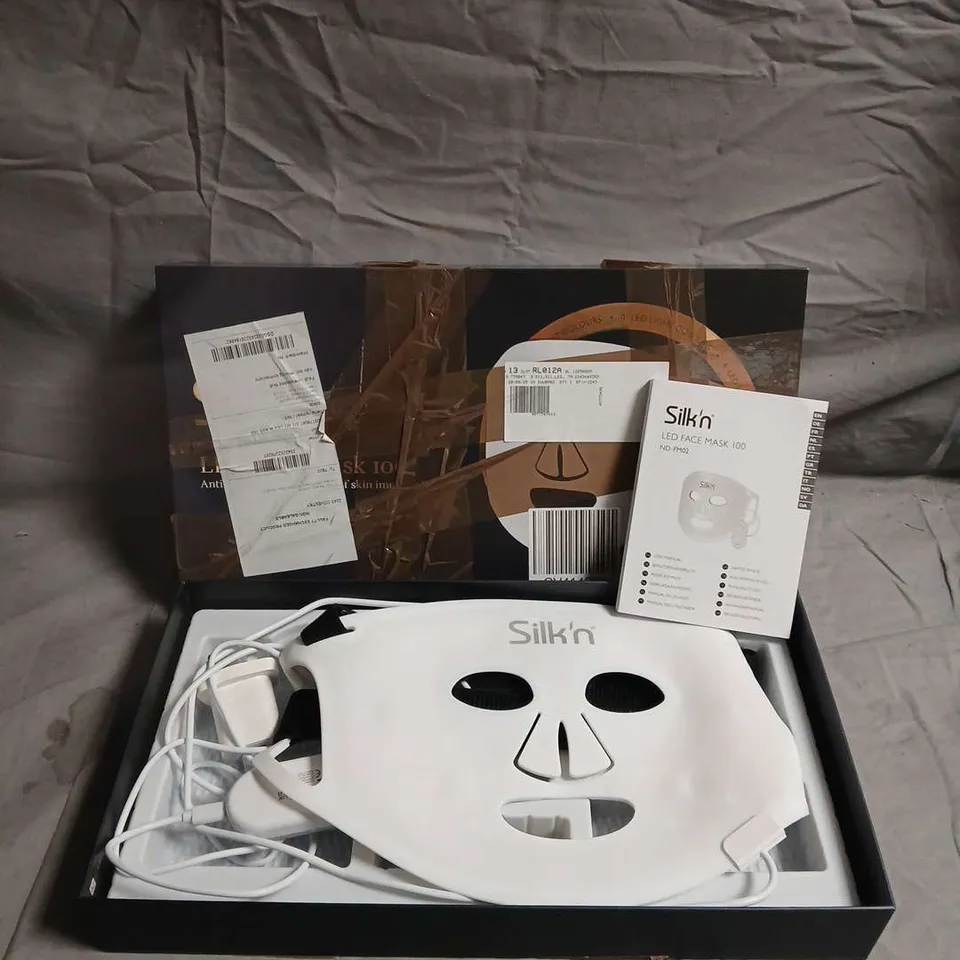SILK'N LED FACE MASK 100 (ND-FM02) – BOXED WITH MANUAL