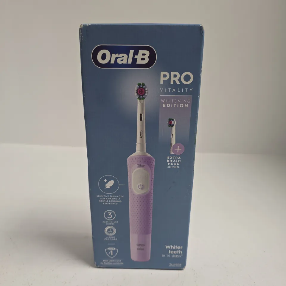 BOXED ORAL-B PRO VITALITY WHITENING EDITION
