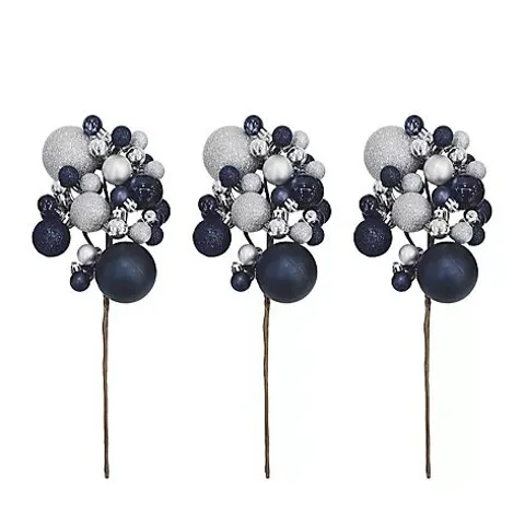 HOME STORIES SET OF 3 BAUBLE PICKS