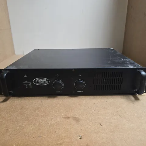 PROSOUND 1000 PROFESSIONAL POWER AMPLIFIER 