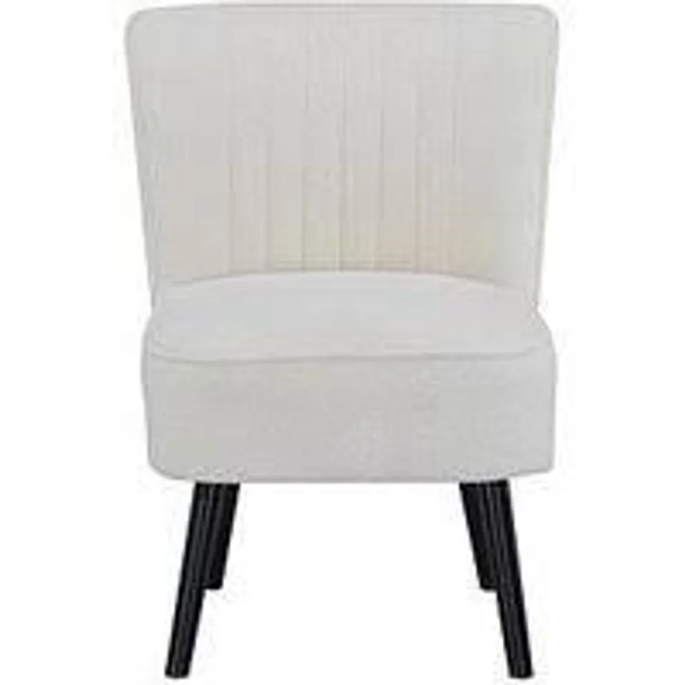 BOXED POPPY BOUCLE CHAIR   RRP £159.99