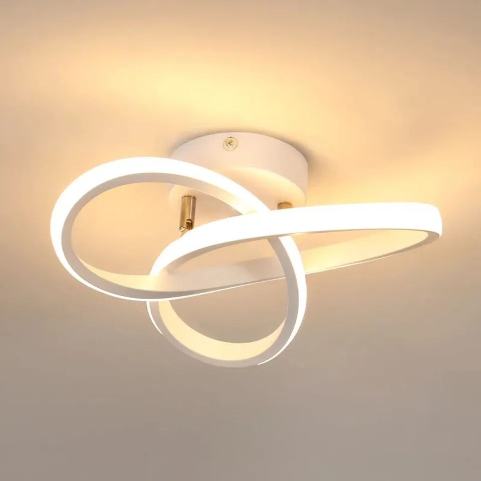 BOXED KUDOLO 24cm LED INTEGRATED SEMI FLUSH MOUNT (1 BOX)