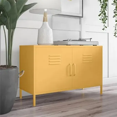 BOXED STEEL RECTANGLE CABINET ACCENT CHEST (1 BOX)