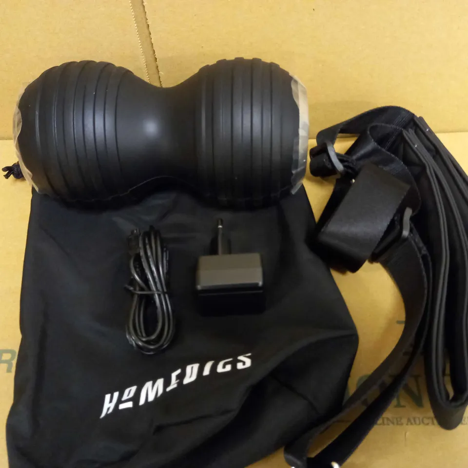 HOMEDICS CORDLESS DOUBLE-BARREL RECHARGEABLE BODY MASSAGER 