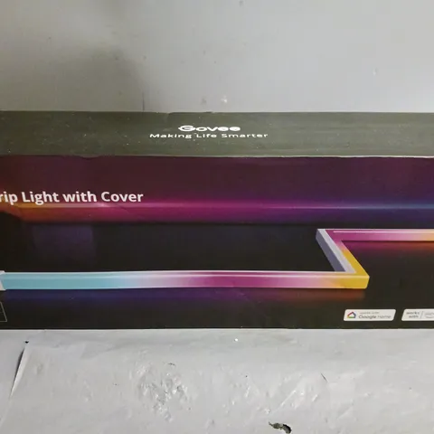 BOXED AND SEALED GOVEE STIP LIGHT WITH COVER