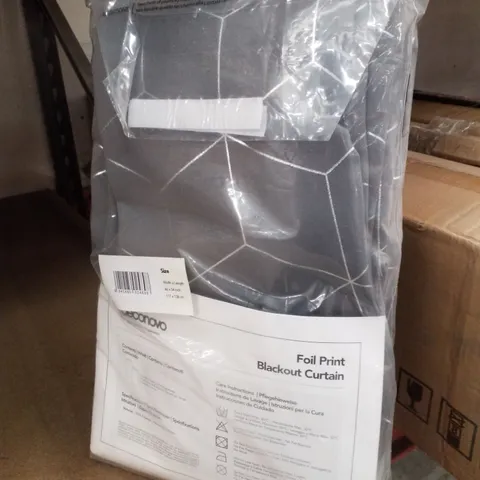 BOST BLACKOUT THERMAL CURTAINS COLOUR GREY (SET OF 2)