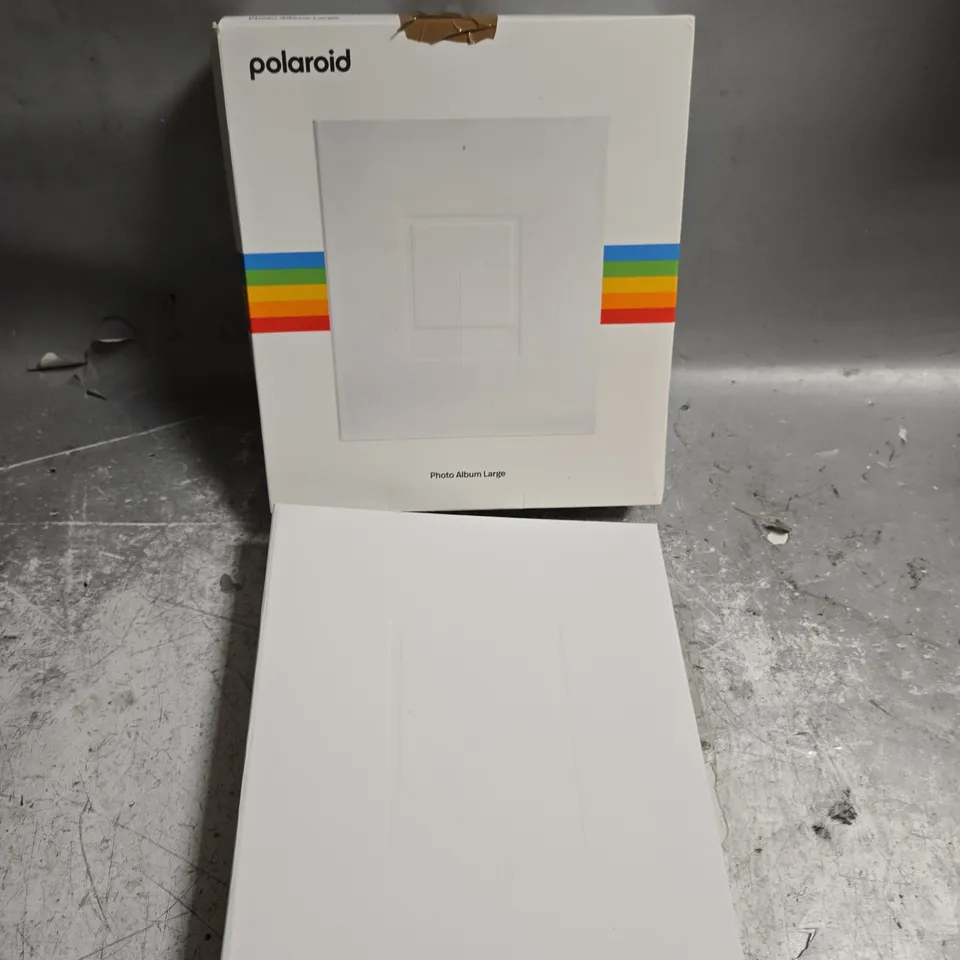 BOXED POLAROID LARGE PHOTO ALBUM 