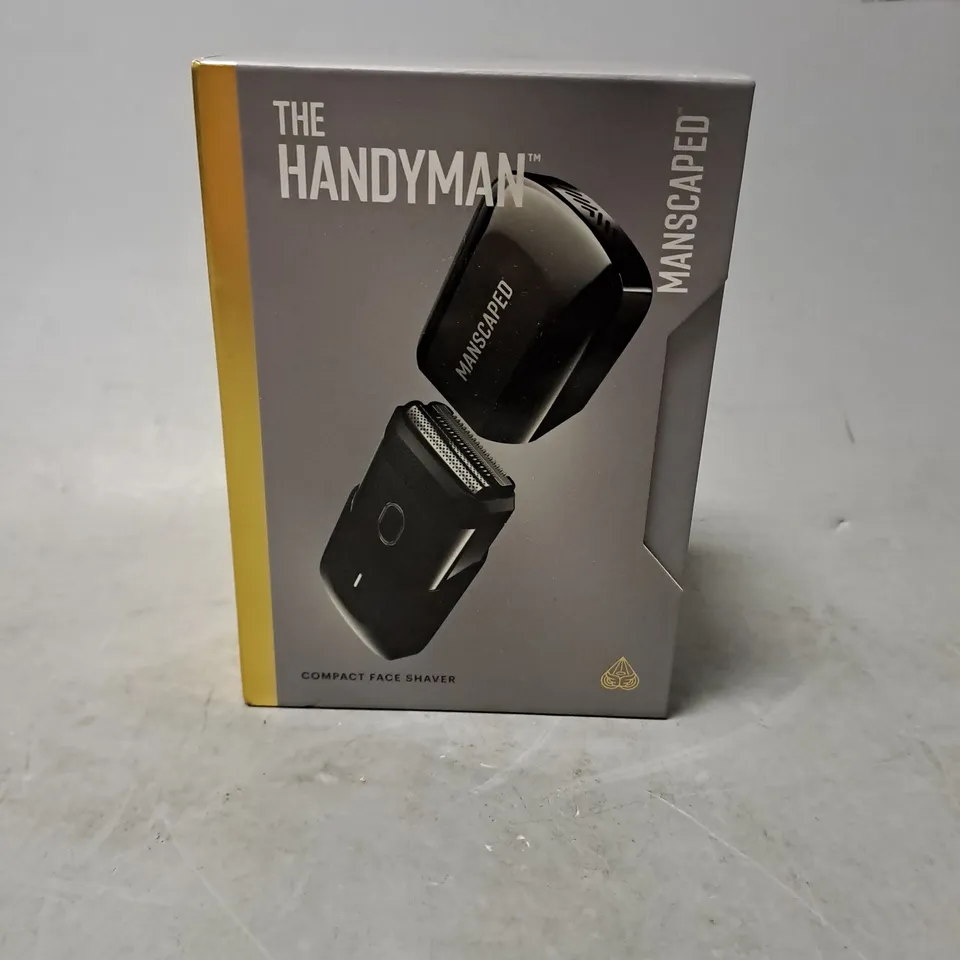 SEALED MANSCAPED THE HANDYMAN COMPACT FACE SHAVER