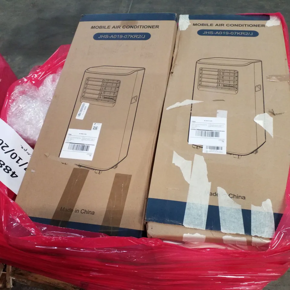 PALLET CONTAINING APPROXIMATELY 8 BOXED MOBILE AIR CONDITIONERS 