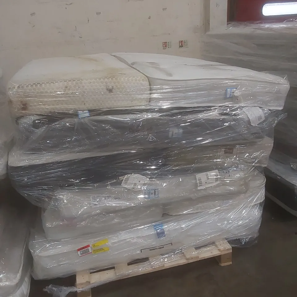 APPROX 8 X ASSORTED BAGGED AND UNBAGGED MATTRESSES. SIZES, BRANDS AND CONDITIONS VARY