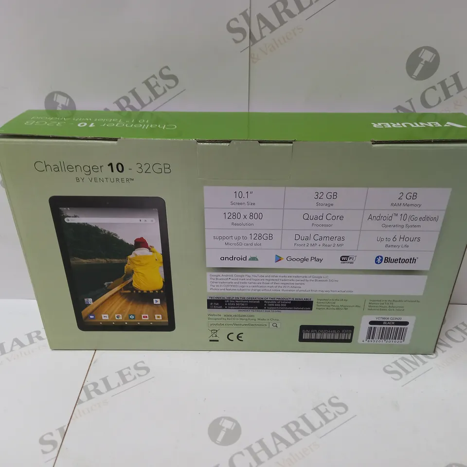 BRAND NEW BOXED VENTURER 10.1" TABLET