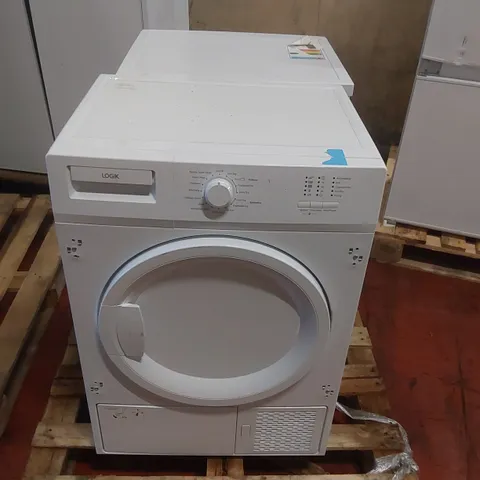 LOGIK LIHP7W24 INTEGRATED 7 KG HEAT PUMP TUMBLE DRYER