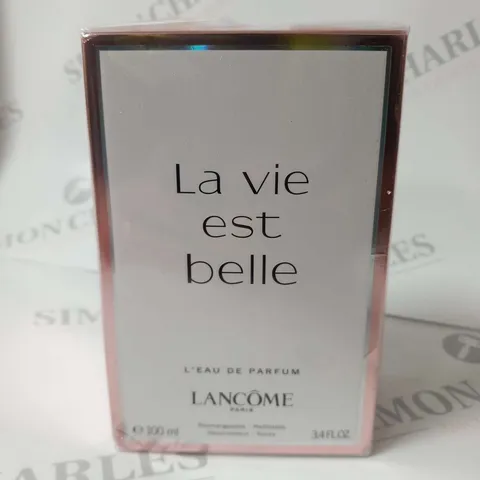 BOXED AND SEALED LANCΓME "LA VIE EST BELLE" EAU DE PARFUM SPRAY 100ML