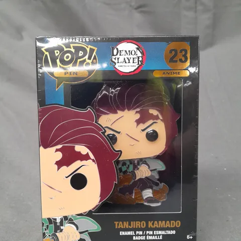 FUNKO POP PIN DEMON SLAYER 23 TANJIRO KAMADO COLLECTIBLE ENAMEL PIN