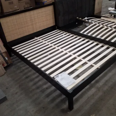 DETRICK UPHOLSTERED BED FRAME - KINGSIZE 