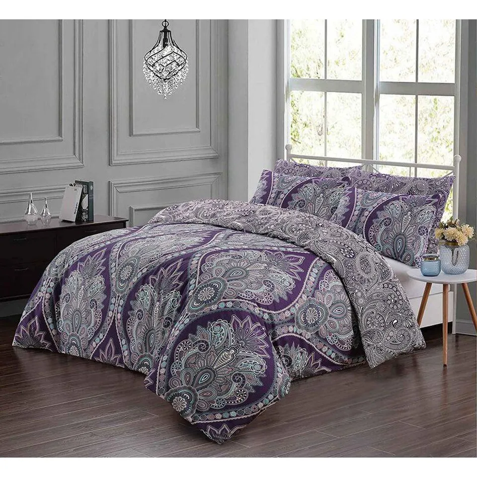 DEHAAN DUVET COVER SET DOUBLE 
