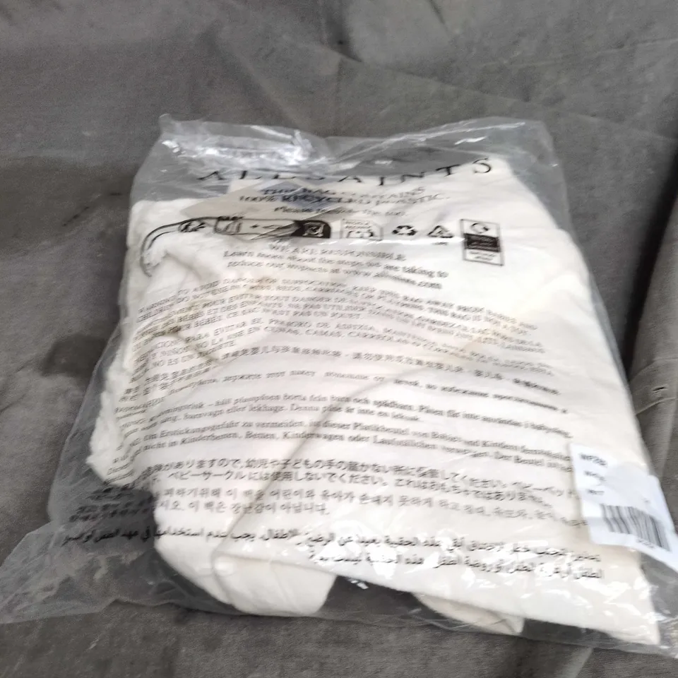 ALL SAINTS BLAKE FRAY JEAN – CHALK WHITE, UK 24