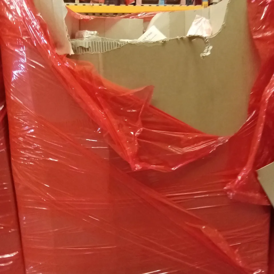 PALLET OF ASSORTED HOUSEHOLD GOODS AND PRODUCTS TO INCLUDE;PADDLE,BLADELESS FAN, FOLDING CHAIR