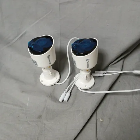 SWANN CCTV CAMERAS β 2 WHITE DOME CAMERAS WITH MOUNTING BASES