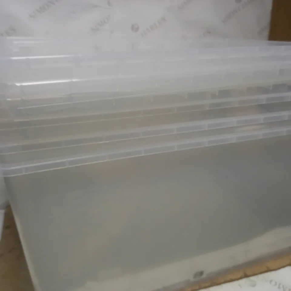 REALLY USEFUL PRODUCTS BOX SET - NESTABLE CLEAR