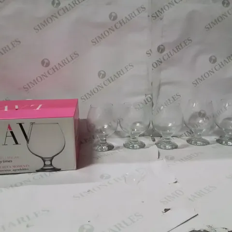BOXED MISKET WINE GLASSES SET OF 6 