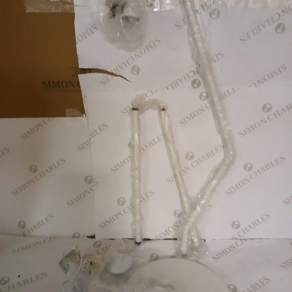 TATE FLOOR LAMP - WHITE RRP £55