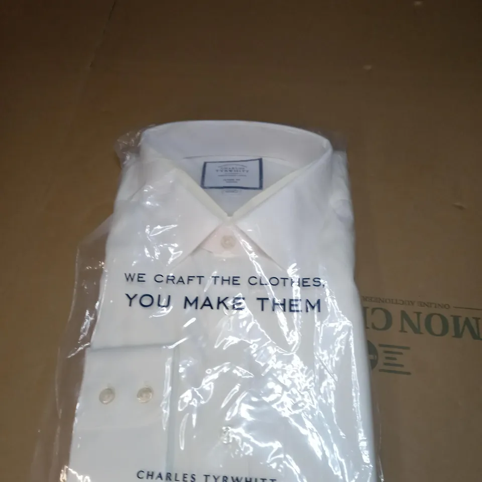 CHARLES TYRWHITT BUTTON SHIRT SIZE UNSPECIFIED