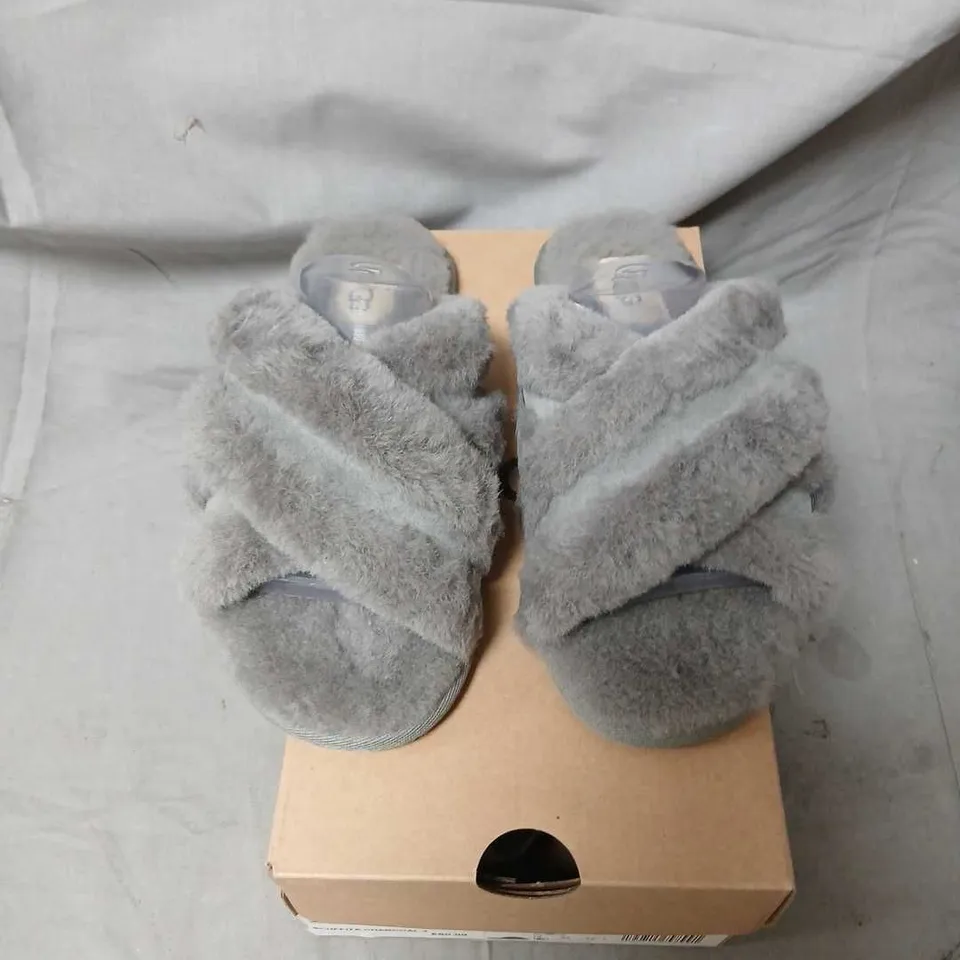 UGG SCUFFITA CHARCOAL SLIPPERS – WOMEN’S, UK 3 (US 5)