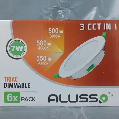 ALUSSO 3 CCT IN 1 TRIAC DIMMABLE (PACK OF 6)