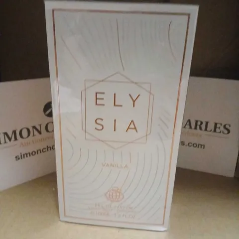 BOXED AND SEALED ELYSIA VANILLA EAU DE PARFUM 100ML