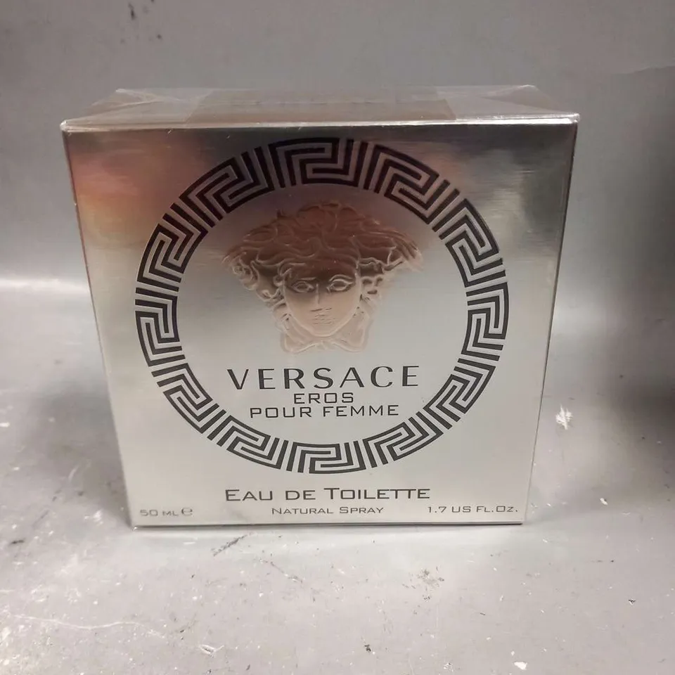 BOXED AND SEALED VERSACE EROS POUR FEMME EAU DE TOILETTE 50ML