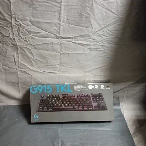 LOGITECH G915 TKL WIRELESS MECHANICAL KEYBOARD – BOXED