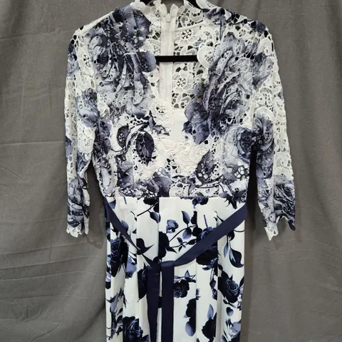 Women's Lace Bodice Floral Dress – SIZE UNSPECIFIED