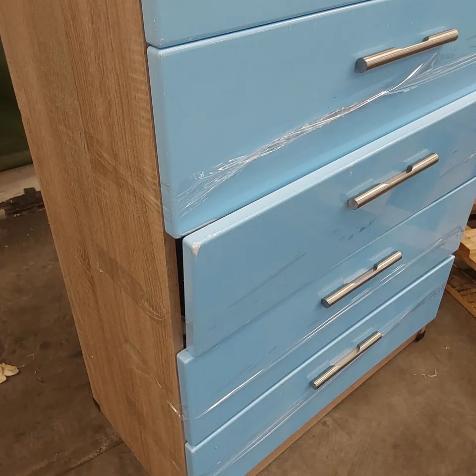 DESIGNER 5 DRAWER CHEST OF DRAWERS 