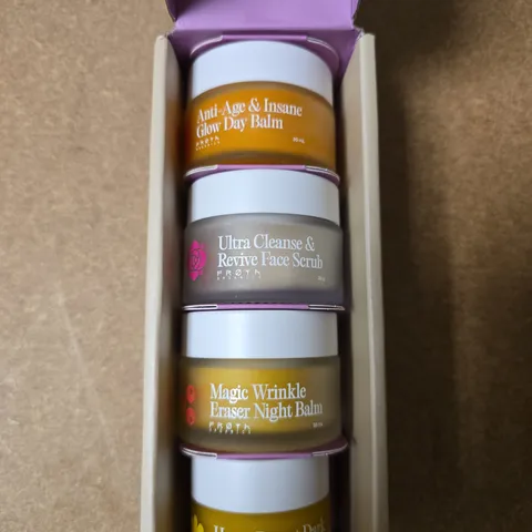 FREYA ORGANICS THE COMPLETE SYSTEM FOR MATURE WOMEN'S SKIN - 4-PIECE SKINCARE SET