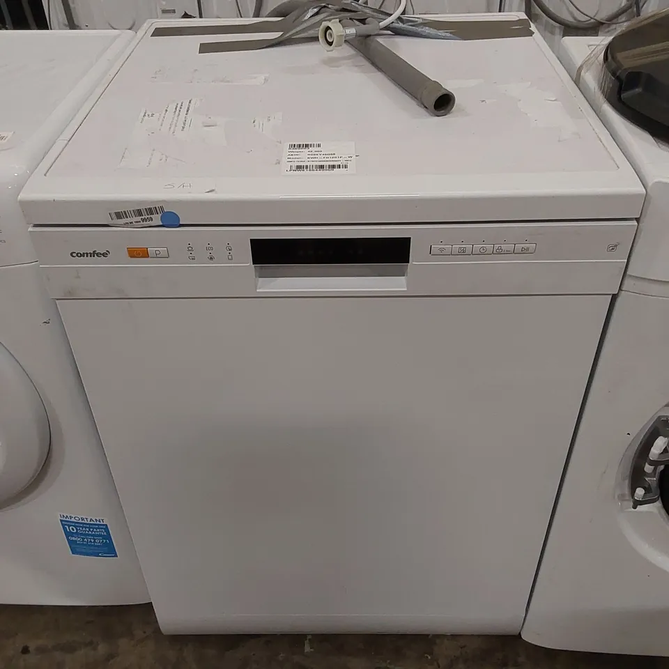 COMFEE FREESTANDING DISHWASHER IN WHITE, MODEL: KWH-FD1201P-W