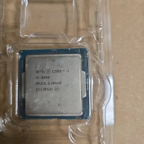 INTEL CORE I5-6500 PROCESSOR – 3.20 GHZ, IN PLASTIC CLAMSHELL PACKAGING