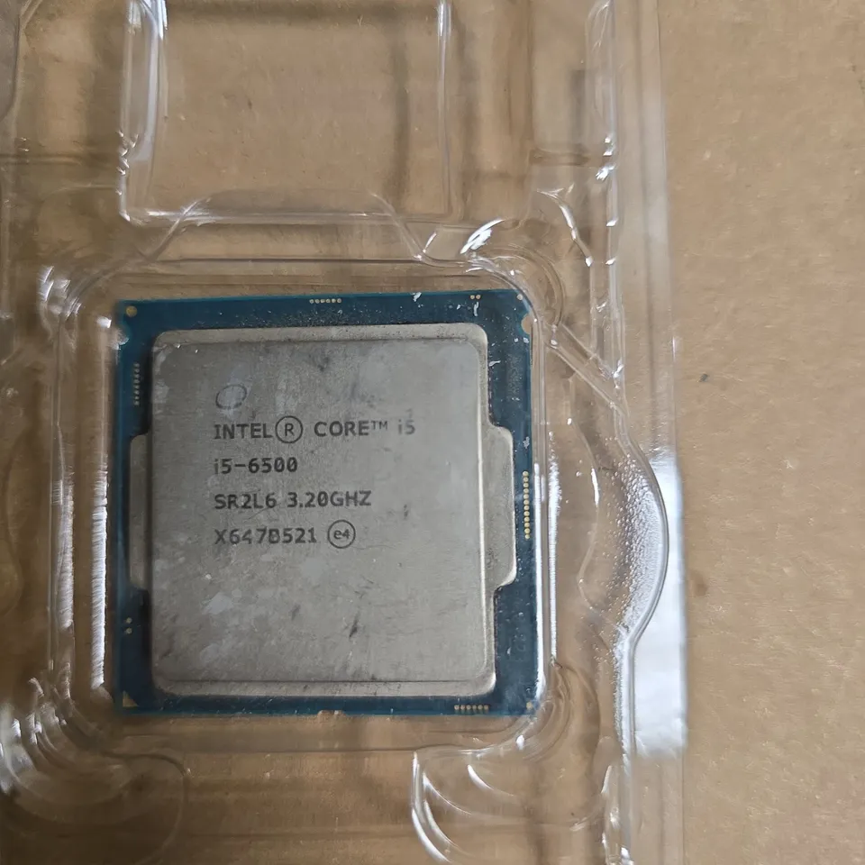 INTEL CORE I5-6500 PROCESSOR – 3.20 GHZ, IN PLASTIC CLAMSHELL PACKAGING